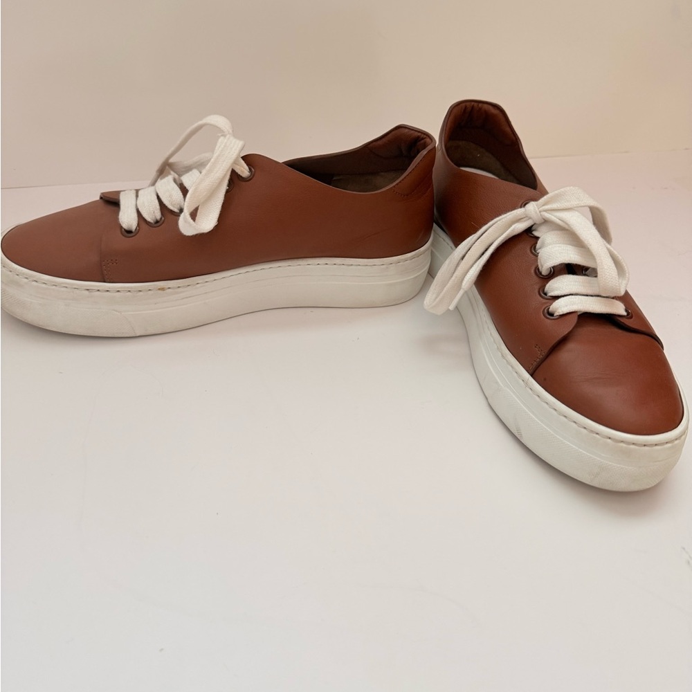 LANCIOTTI
de VERZI Brown Platform Sneakers